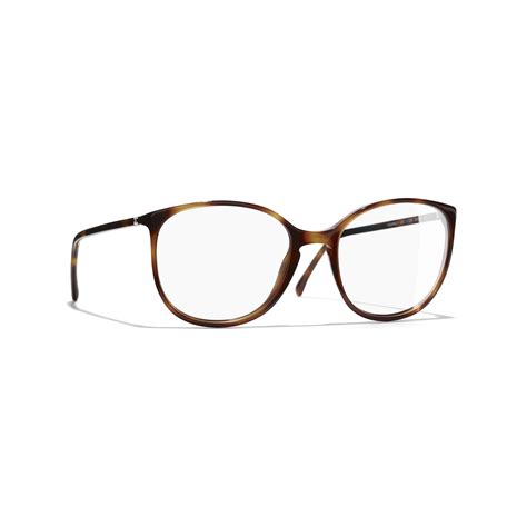 chanel round eyeglasses frames